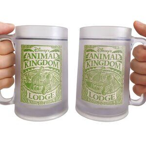 Vintage Disney's Animal Kingdom Lodge Freezable Souvenir Mug Cup Tumbler